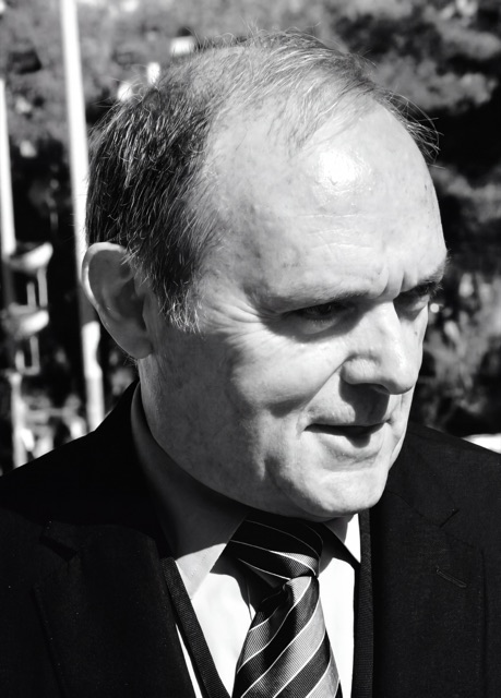 José Manuel Almuzara — Black-and-white profile